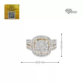 10K Gold 2.00 CTW Diamond Ladies Ring