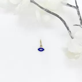 10k Gold Evil Eye Pendant