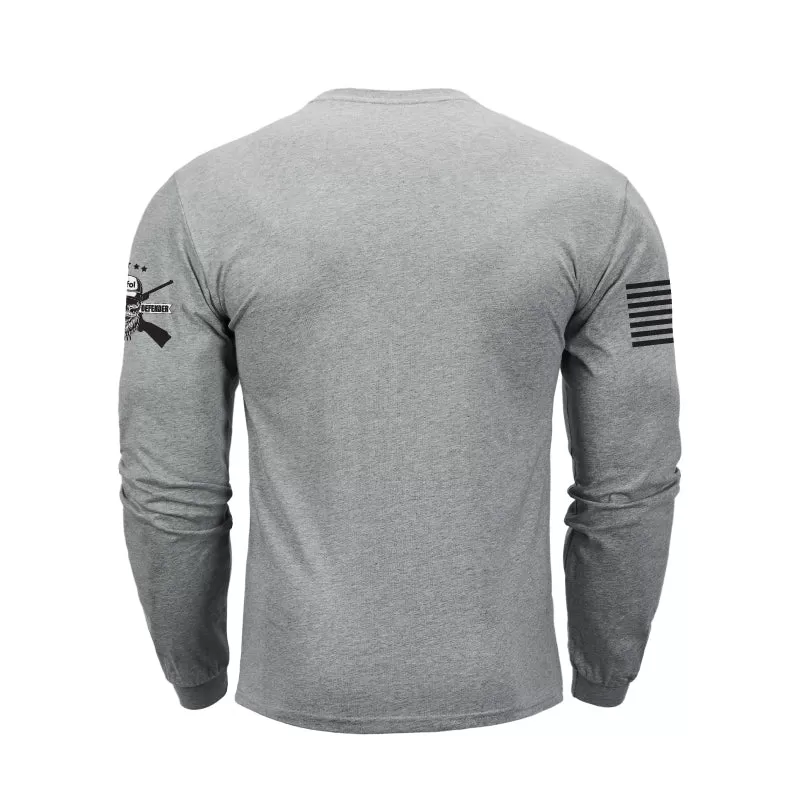 1776 USA FLAG GRAPHIC LONG SLEEVE T-SHIRT