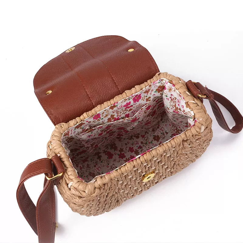 2020 Famous Designer Ladies Woven Knitting Messenger Crossbody Bags New Summer Bohemian Women Tassel