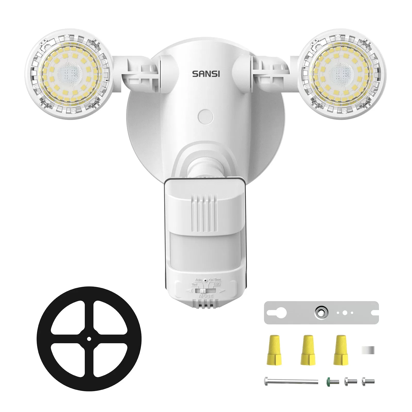 25W LED Security Light (Dusk to Dawn & Motion Sensor)(US/CA ONLY)