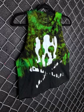 ACID SKULL CROP TANK