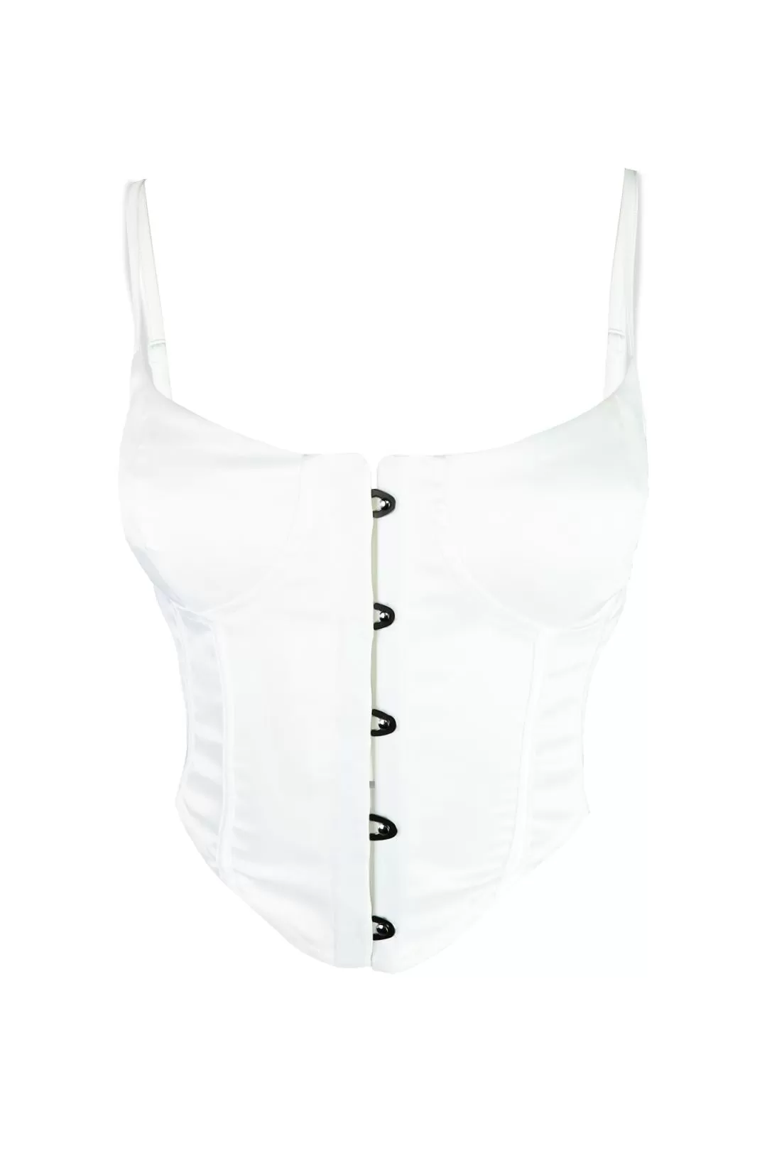 Aisha Satin Front Closure Corset