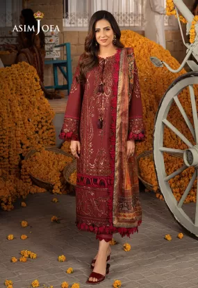 AJAR-29 EMBROIDERED JACQUARD 3 PCS