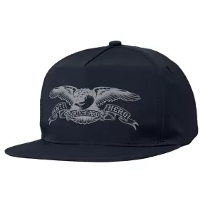 Anti Hero - Basic Eagle Snapback Navy/Grey