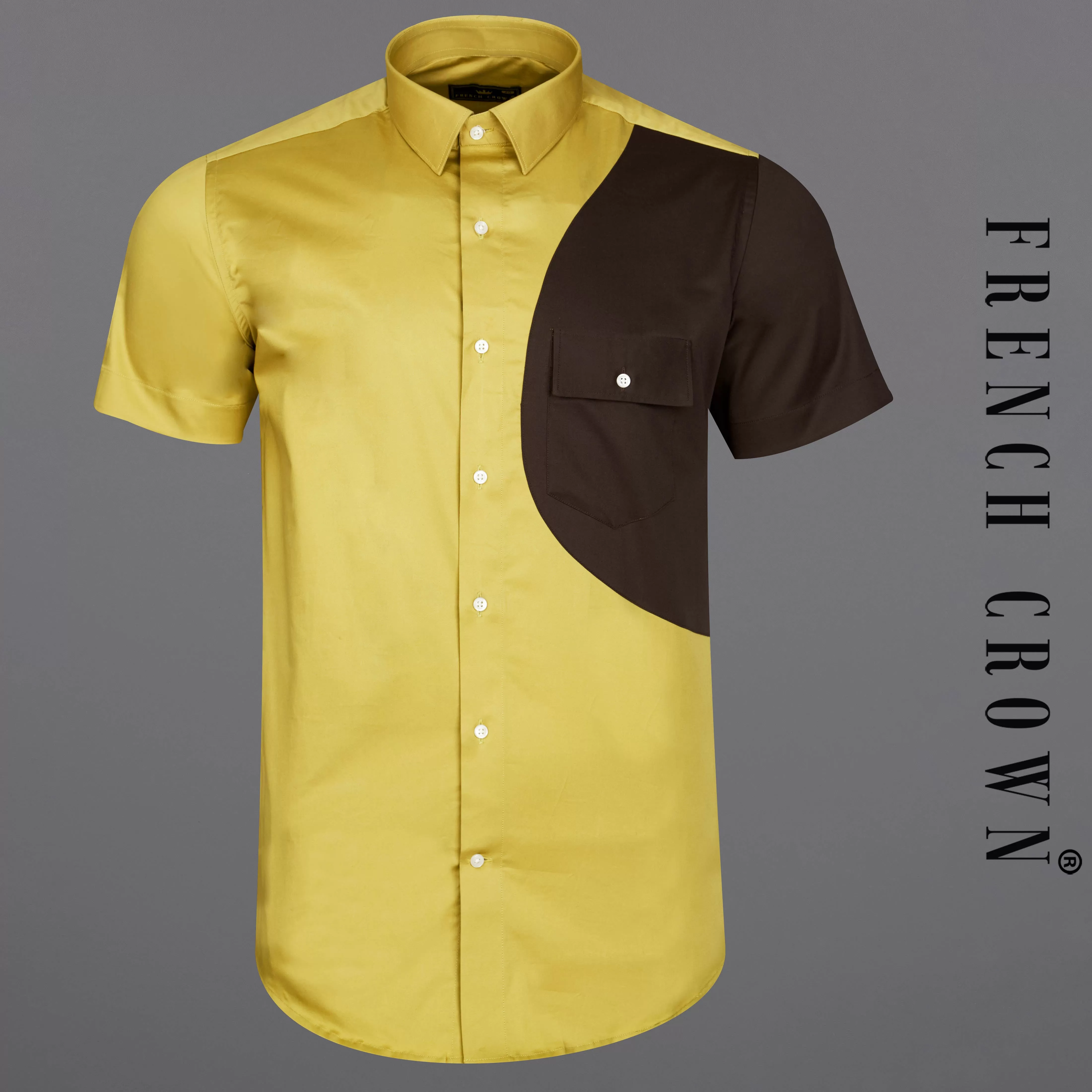 Apache Yellow Super Soft Designer Shirt