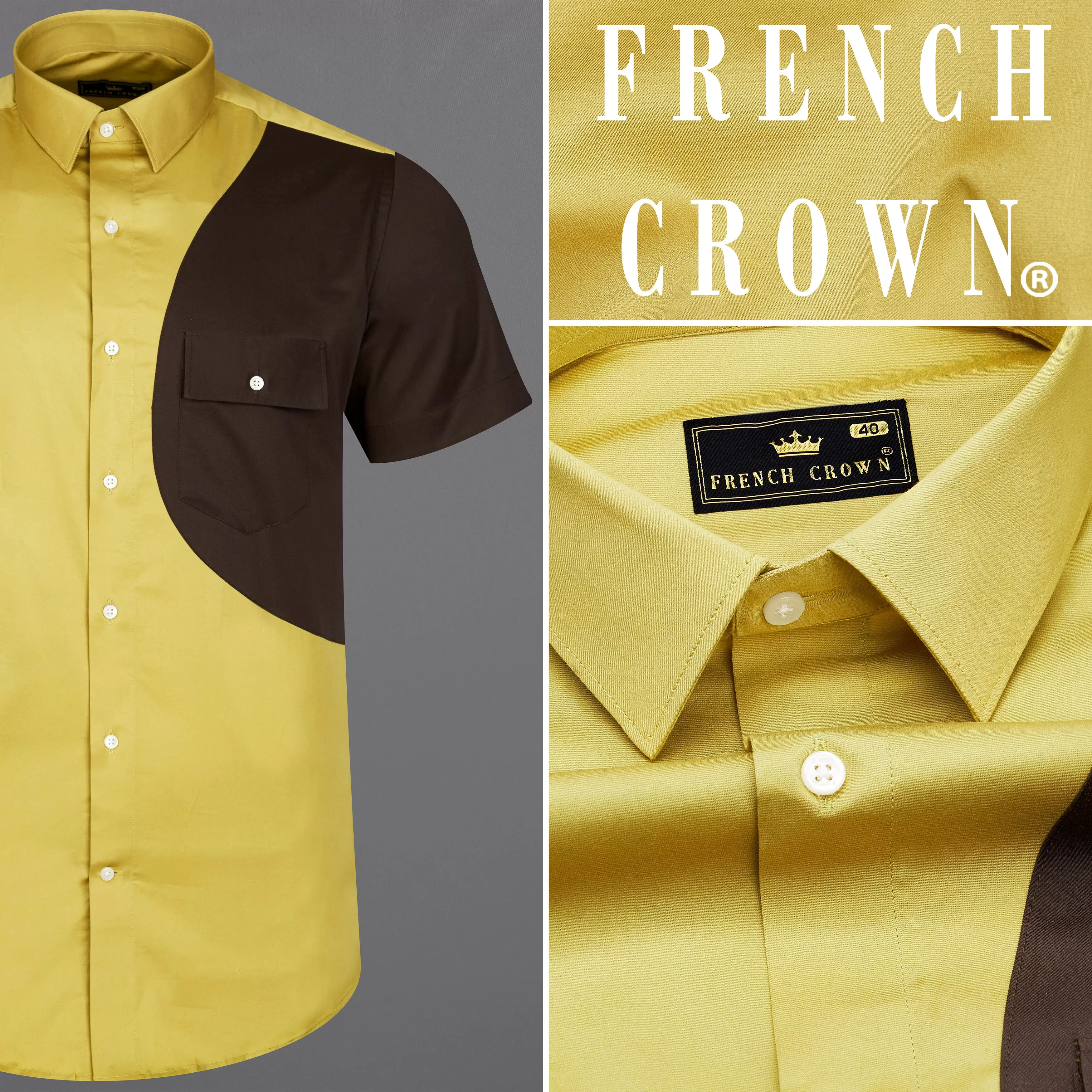 Apache Yellow Super Soft Designer Shirt