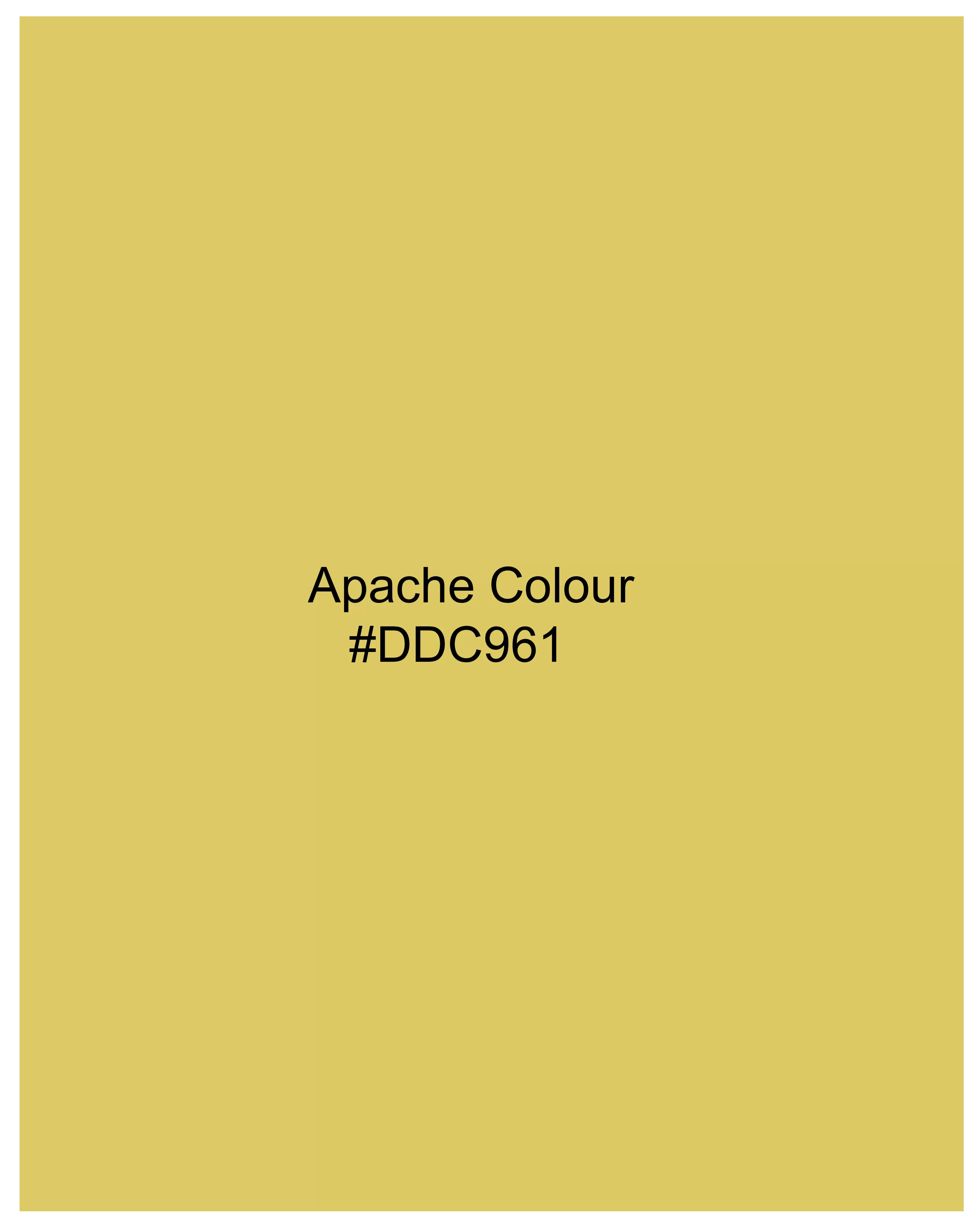 Apache Yellow Super Soft Designer Shirt