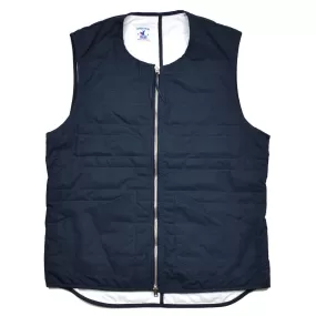 Arpenteur - Thermo V. Sail Gabardine Vest - Navy