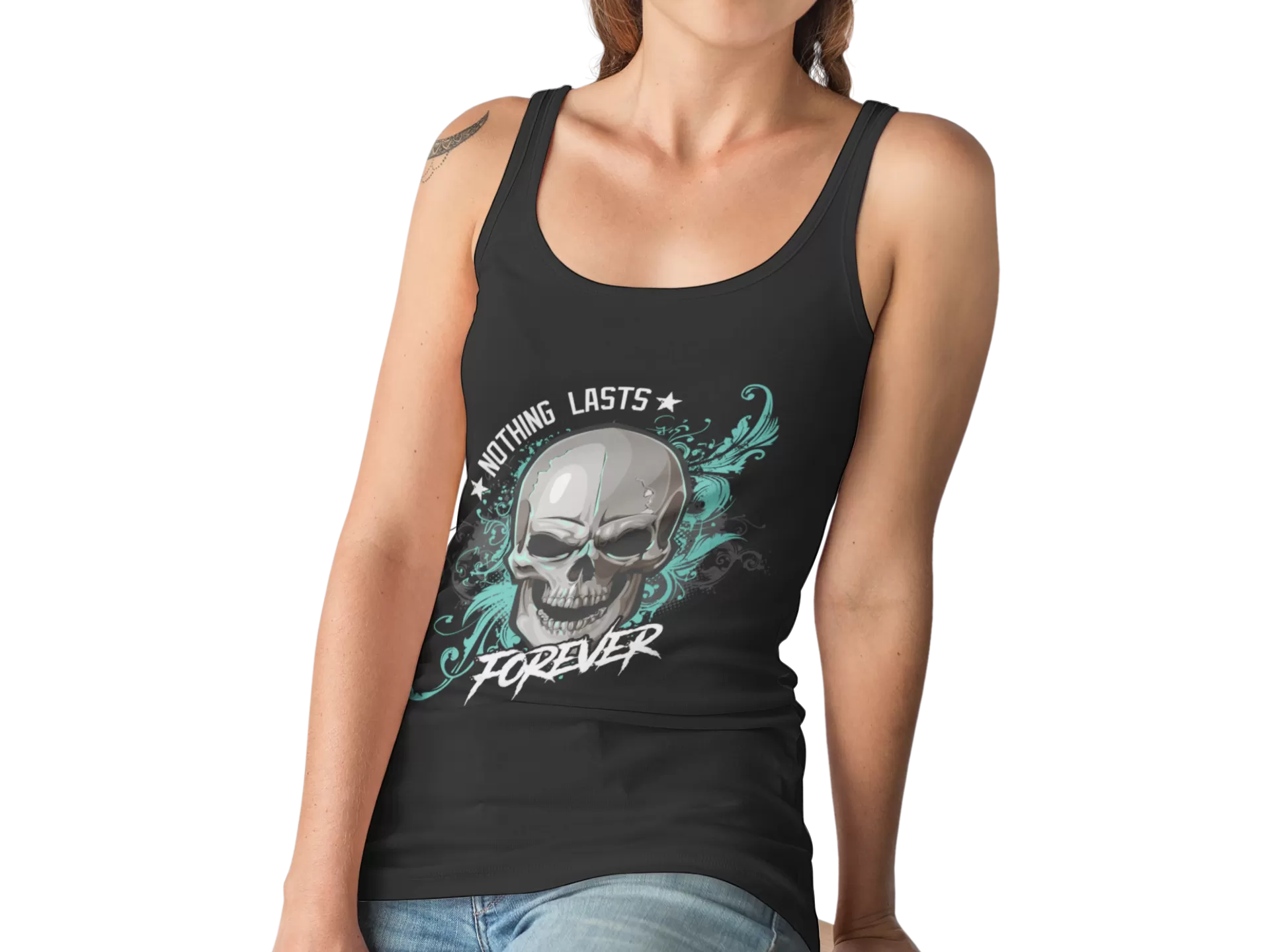 Atrix Skull Tank Top