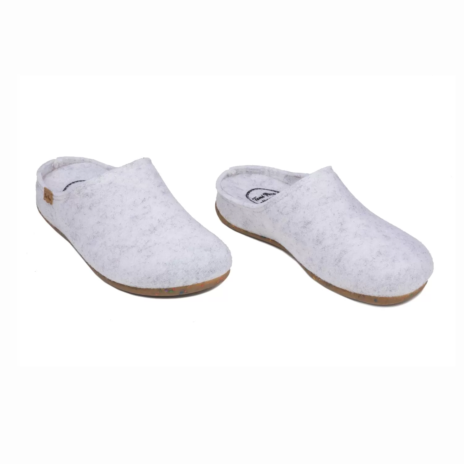 Basic Felt Slippers for Unisex - Mona-FR