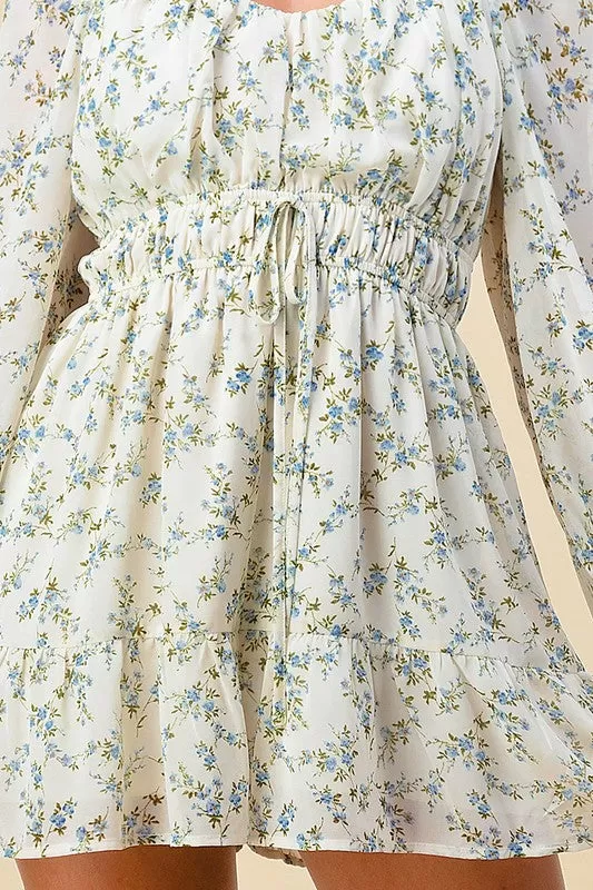 Be My Guest Floral Romper