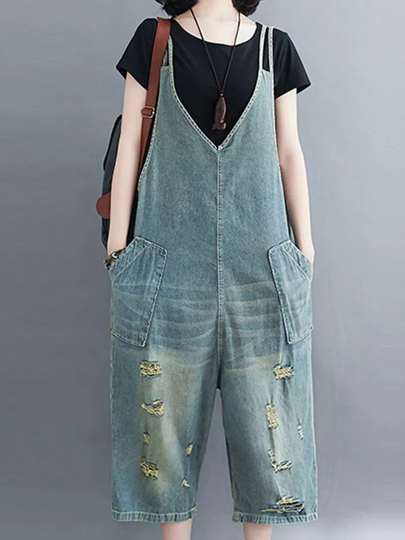 Beachwood Romper Overall Dungarees