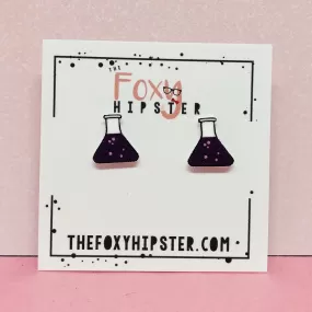 Beaker Earrings