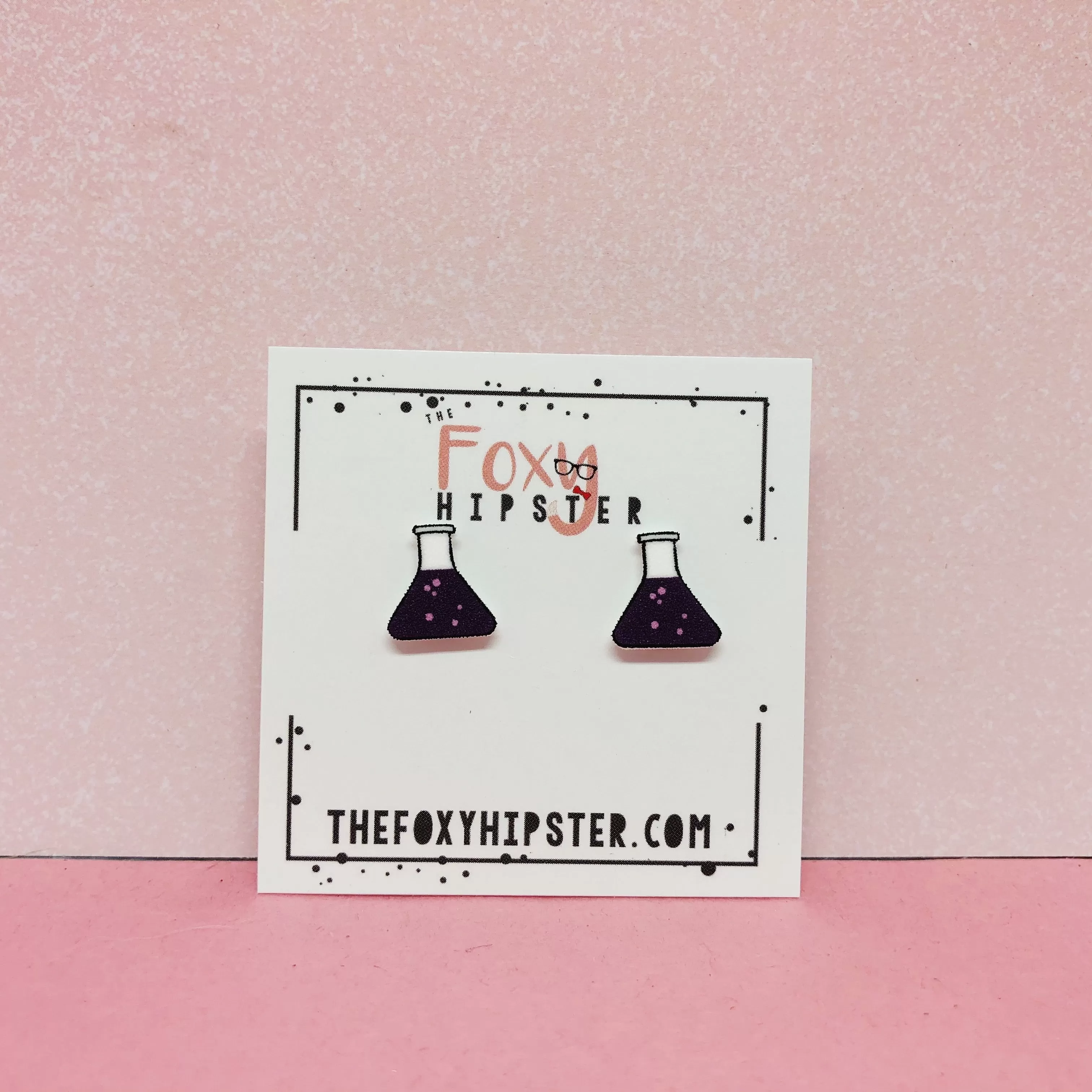 Beaker Earrings