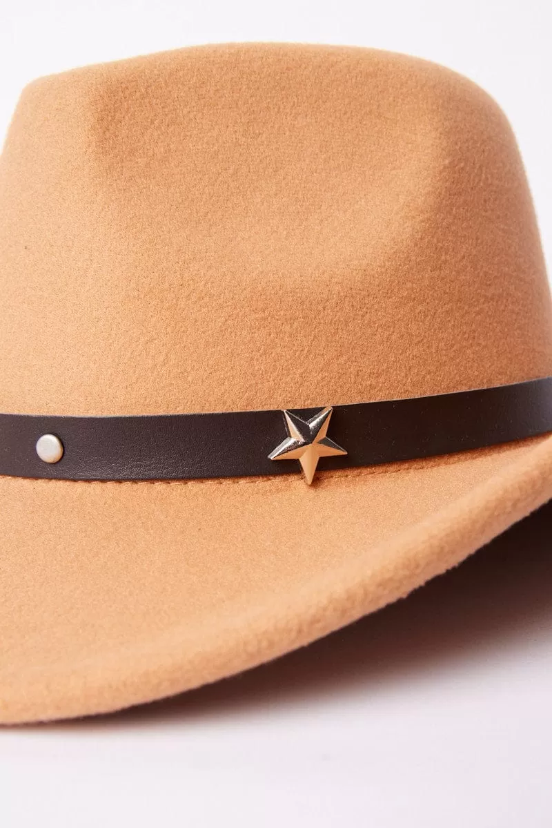 Beige Cowboy Hat