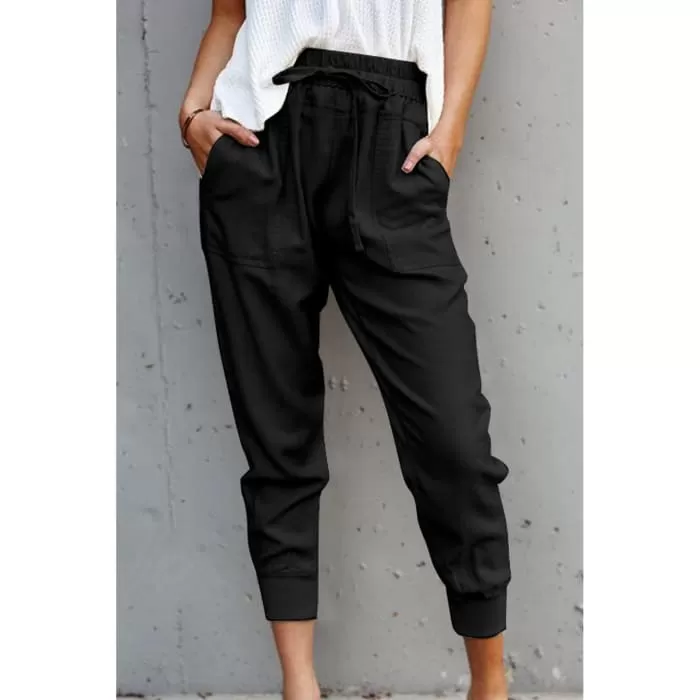 Black Beach Pants