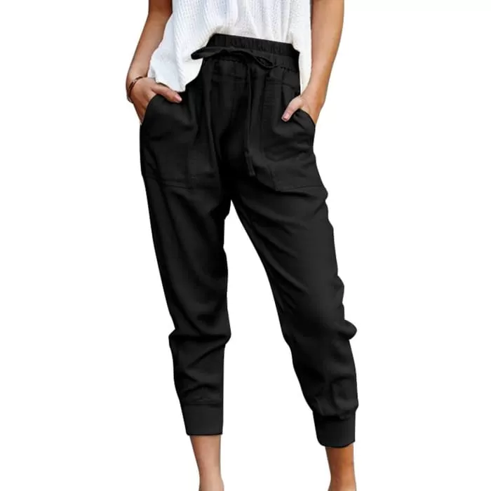 Black Beach Pants