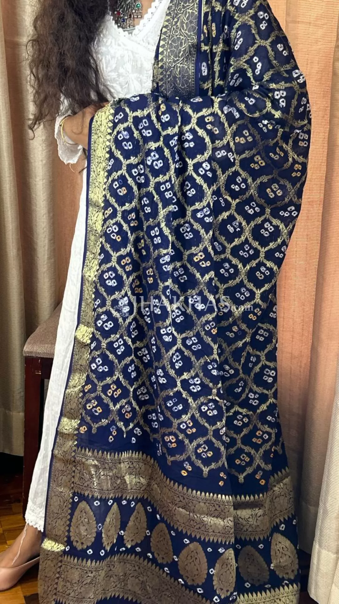 Blue Banarasi Ghatchola Dupatta