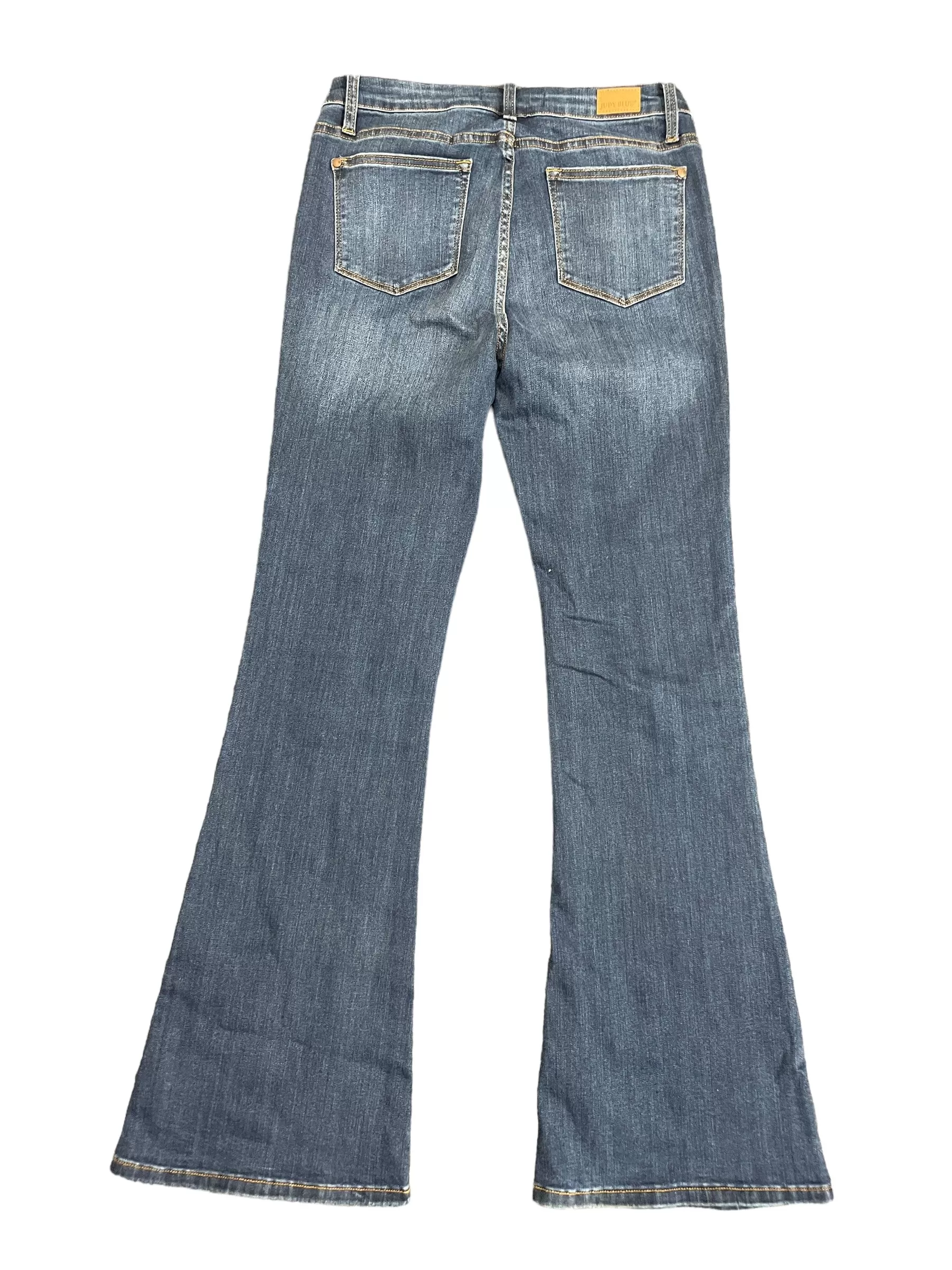 Blue Denim Jeans Flared Judy Blue, Size 8