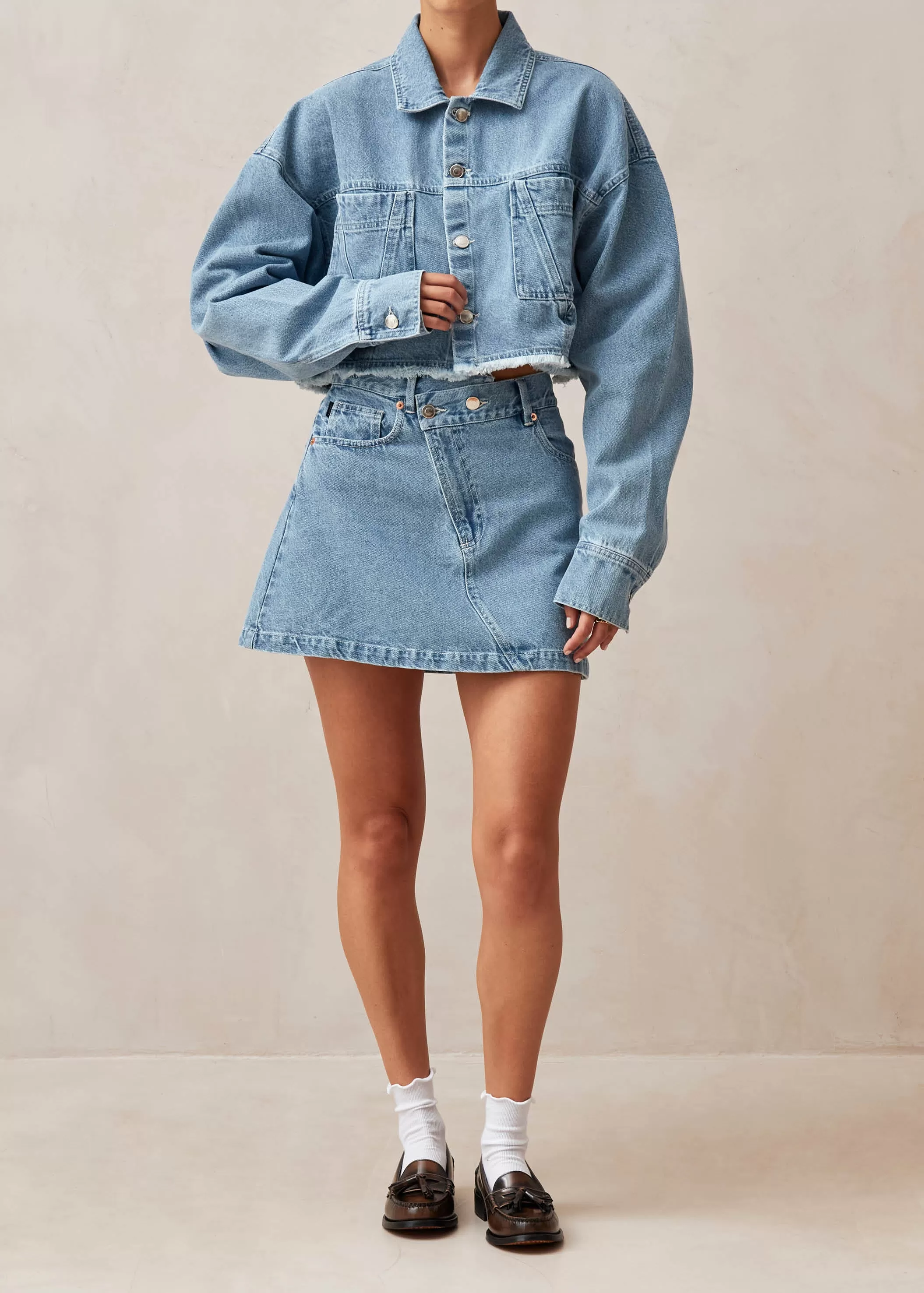 Boston Blue Denim Skirt