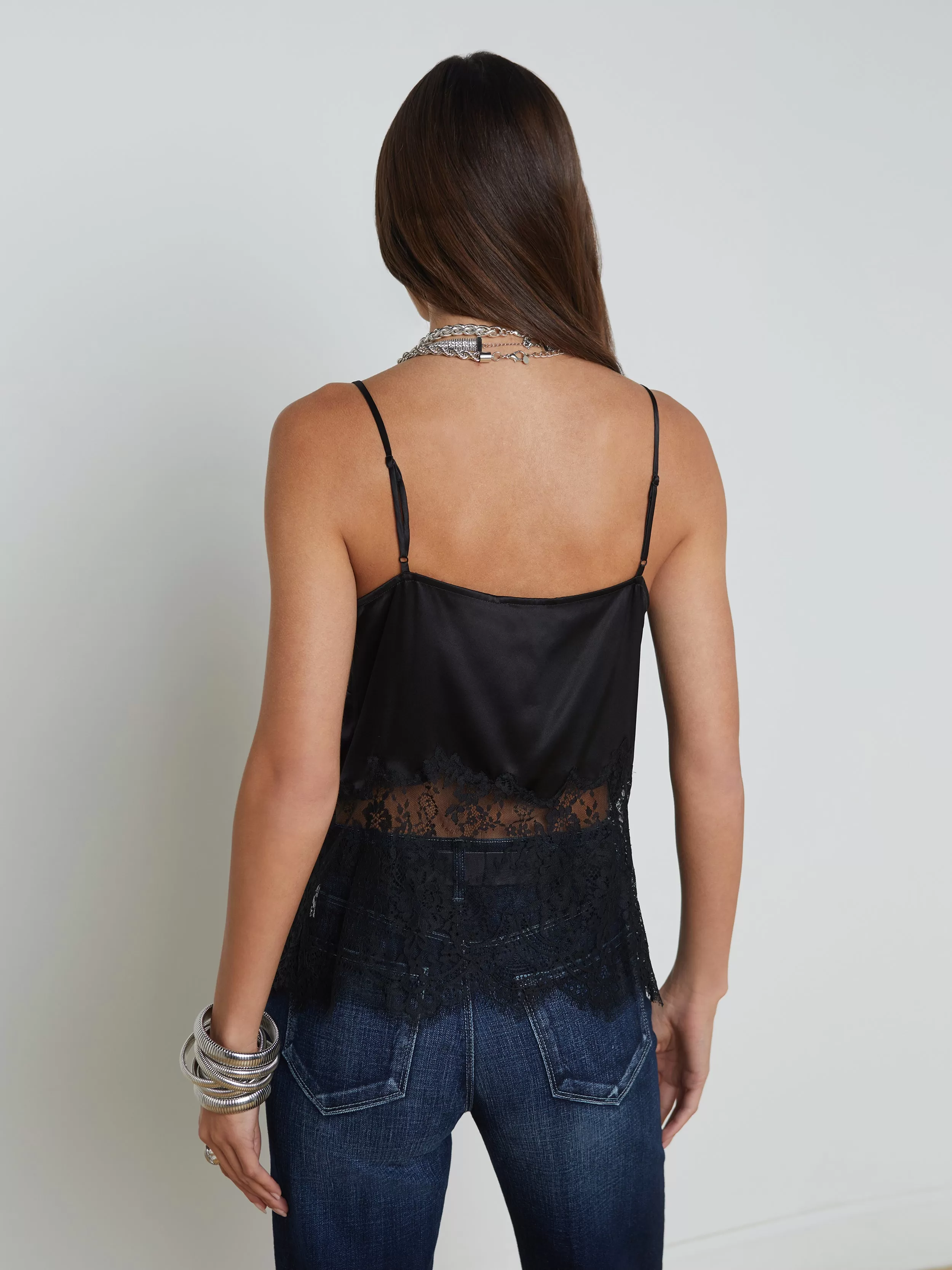 Bryna Silk Lace Camisole