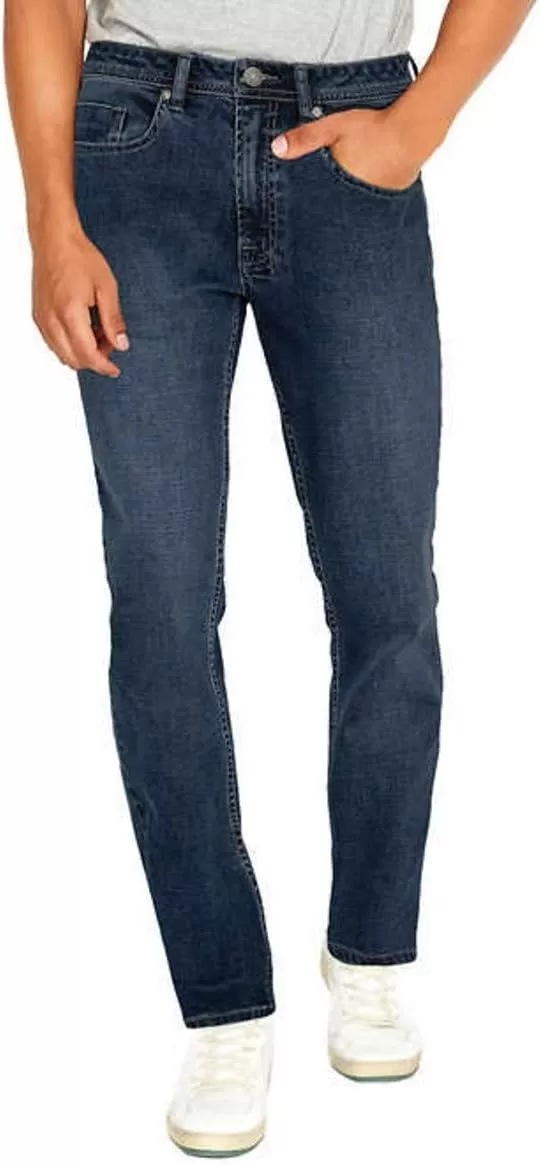 Buffalo David Bitton Men's Jackson Straight Stretch Denim Pants