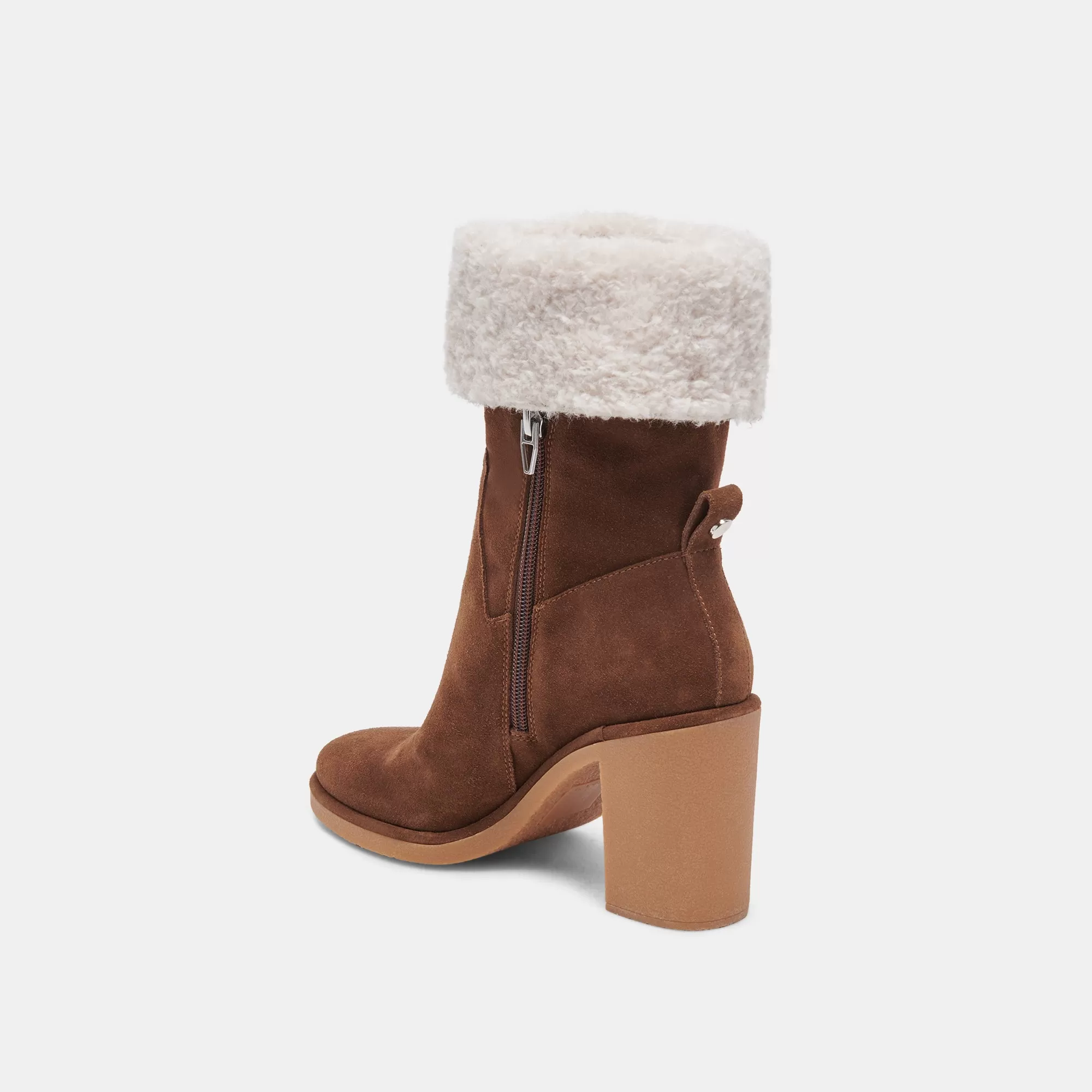 CADDIE PLUSH BOOTS COCOA SUEDE - re:vita