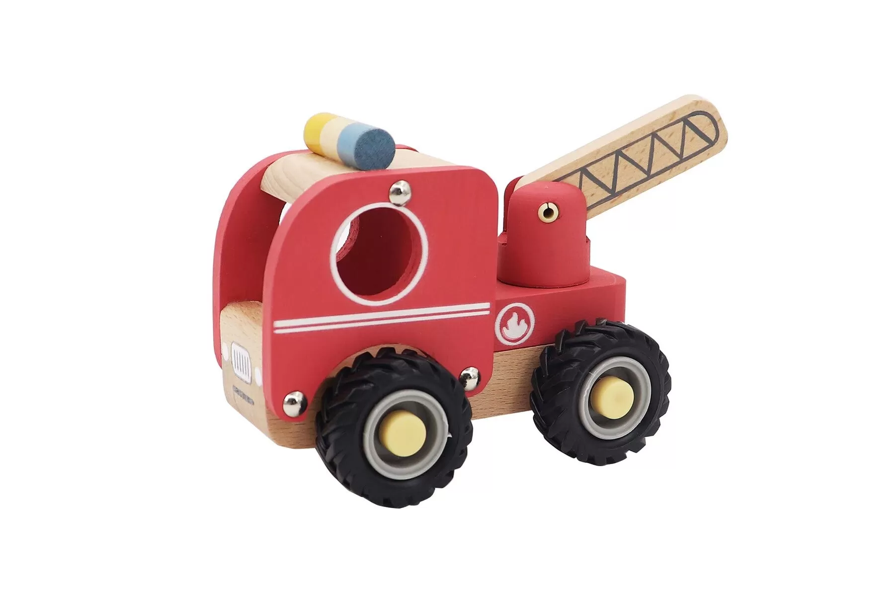 Calm & Breezy Tractor with Rubber Wheels Red