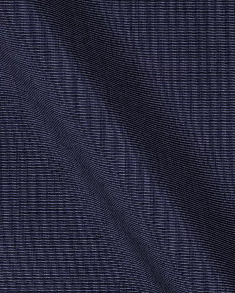 Canclini Milano Navy Blue Textured Shirt 6409.w150.0141.f04