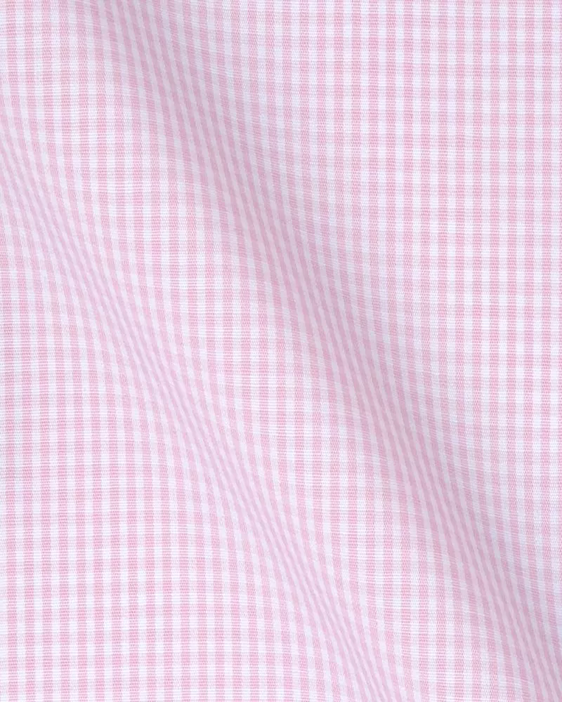 Canclini Milano Pink Check Shirt 6409.w181.0002.fan