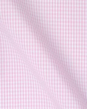 Canclini Milano Pink Check Shirt 6409.w181.0002.fan