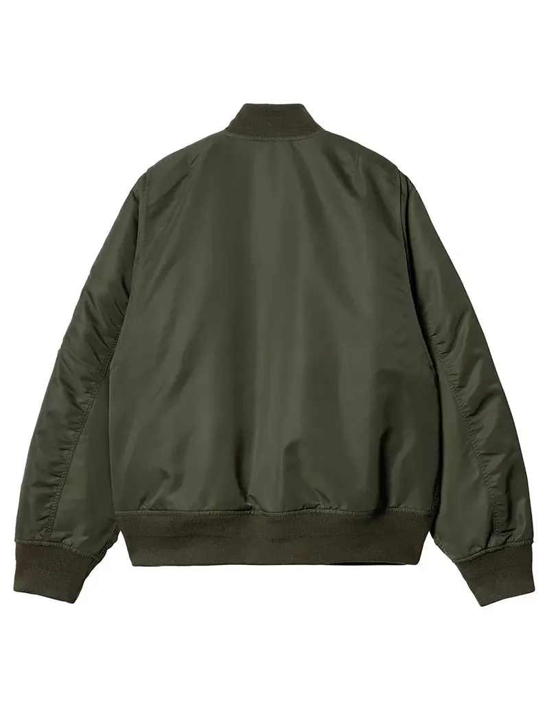 Carhartt WIP Olten Bomber Plant / Smoke Green