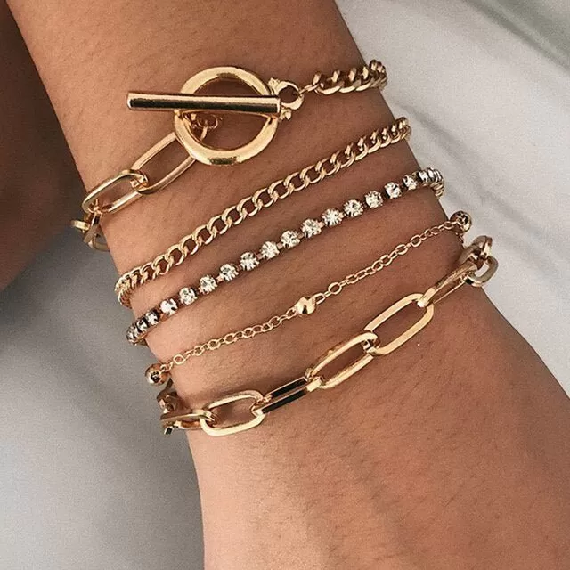 Chain Bracelets Bangles