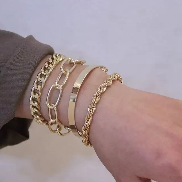 Chain Bracelets Bangles