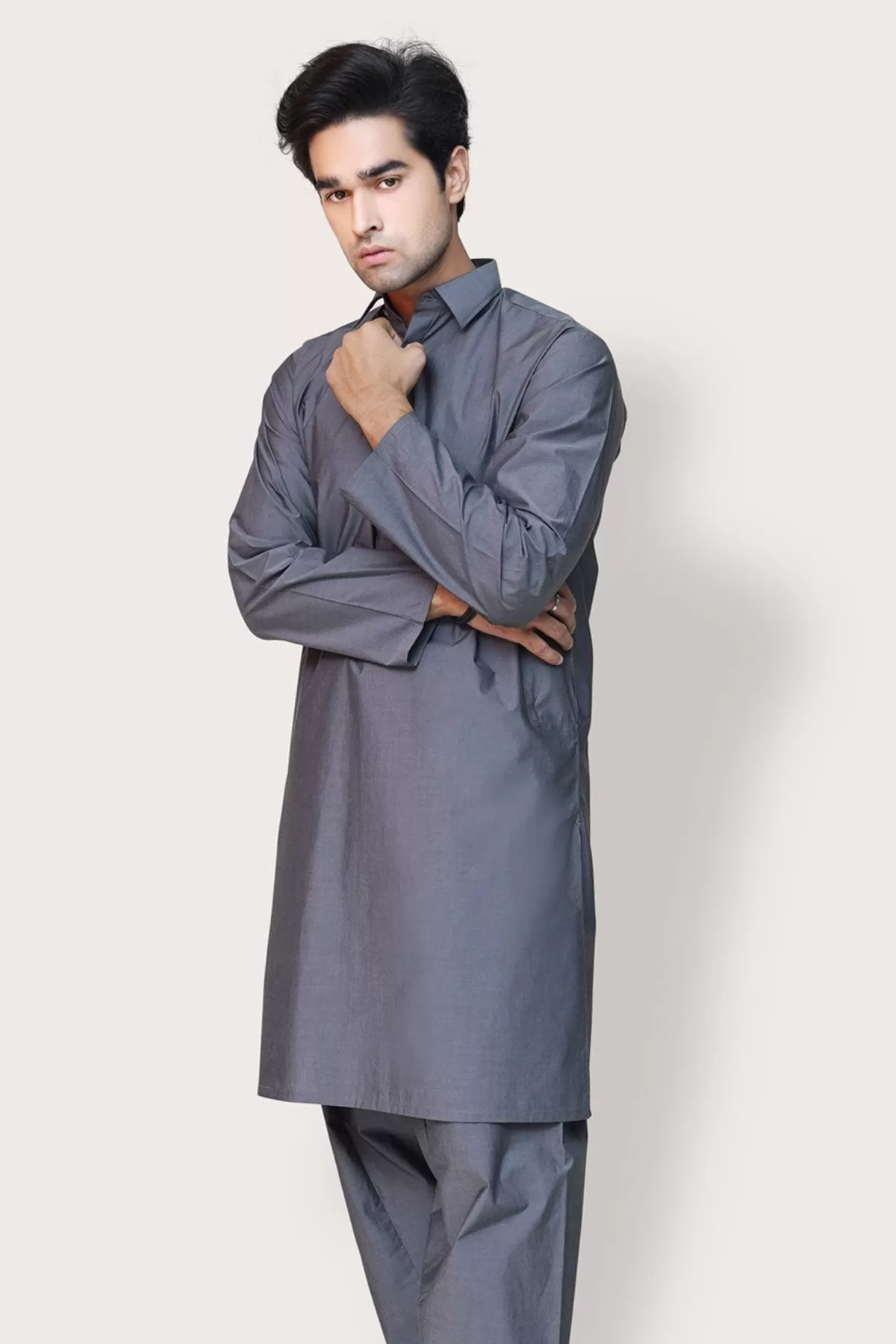 Charcoal Kurta Shalwar