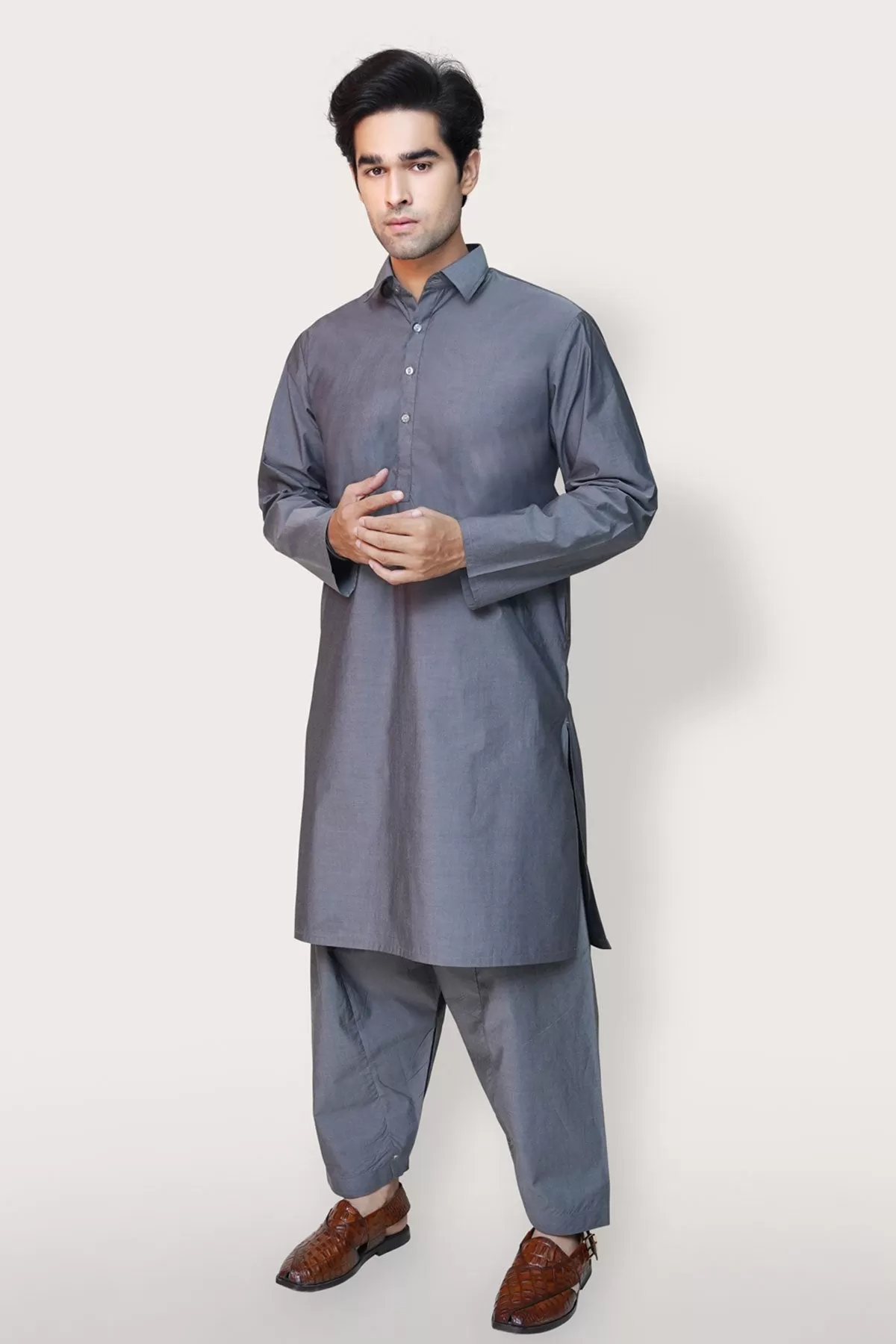 Charcoal Kurta Shalwar