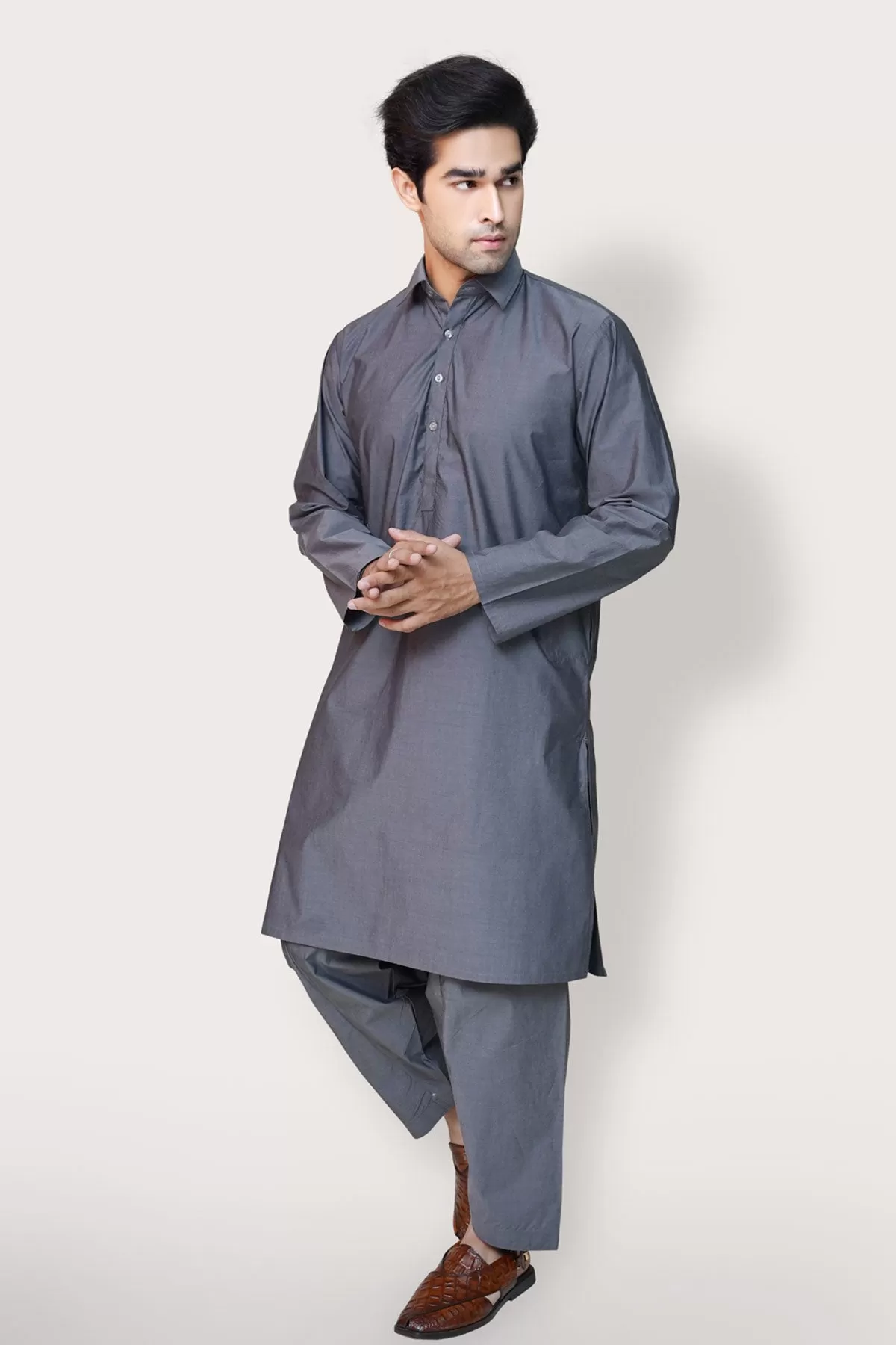 Charcoal Kurta Shalwar