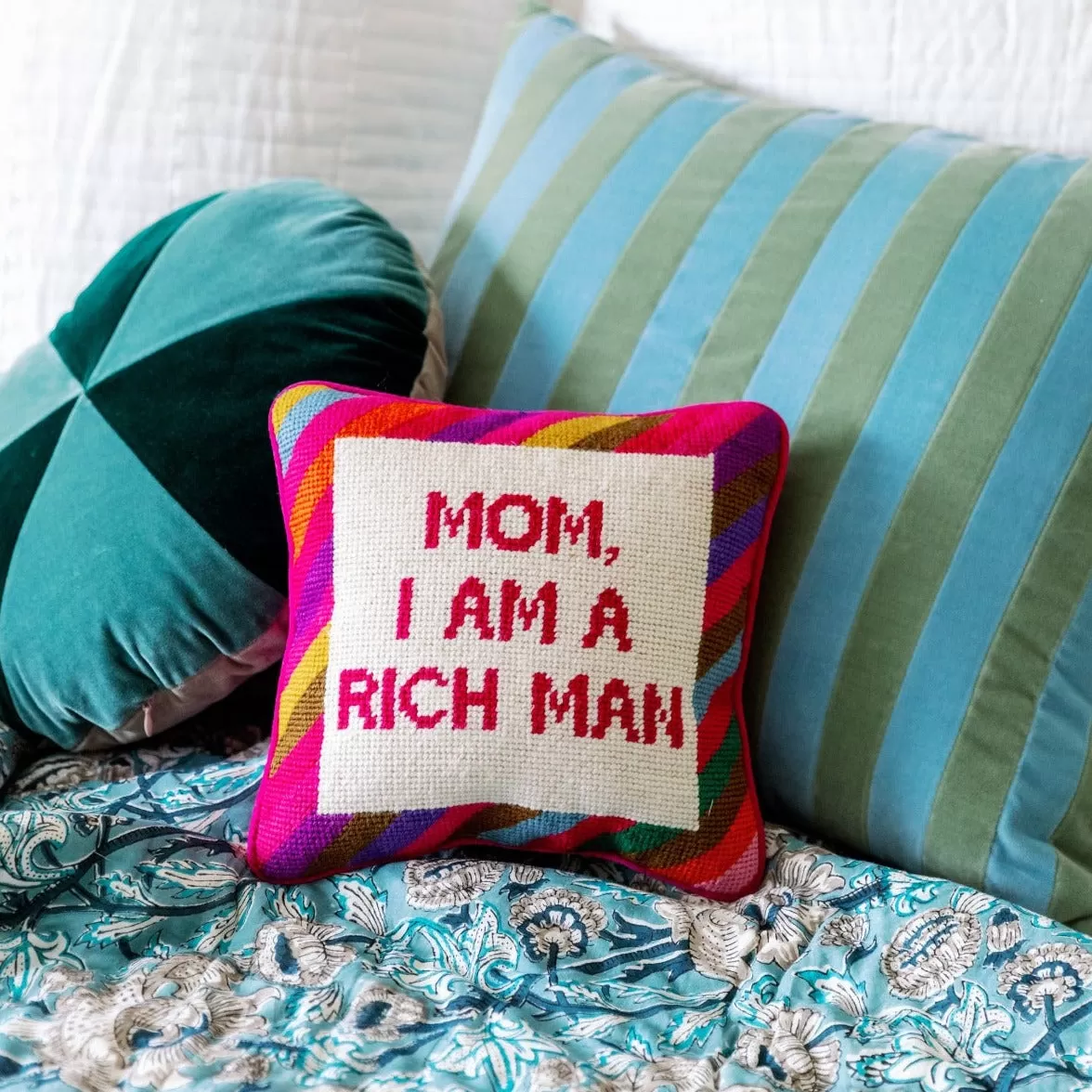 Cher Knows Best Needlepoint Pillow