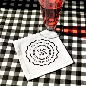 City Collection: The Tuscaloosa Cocktail Napkin