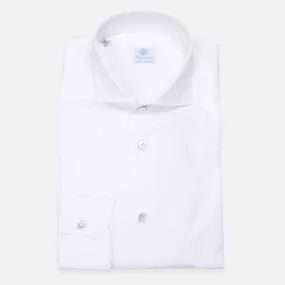 Classic White Poplin Cutaway Shirt