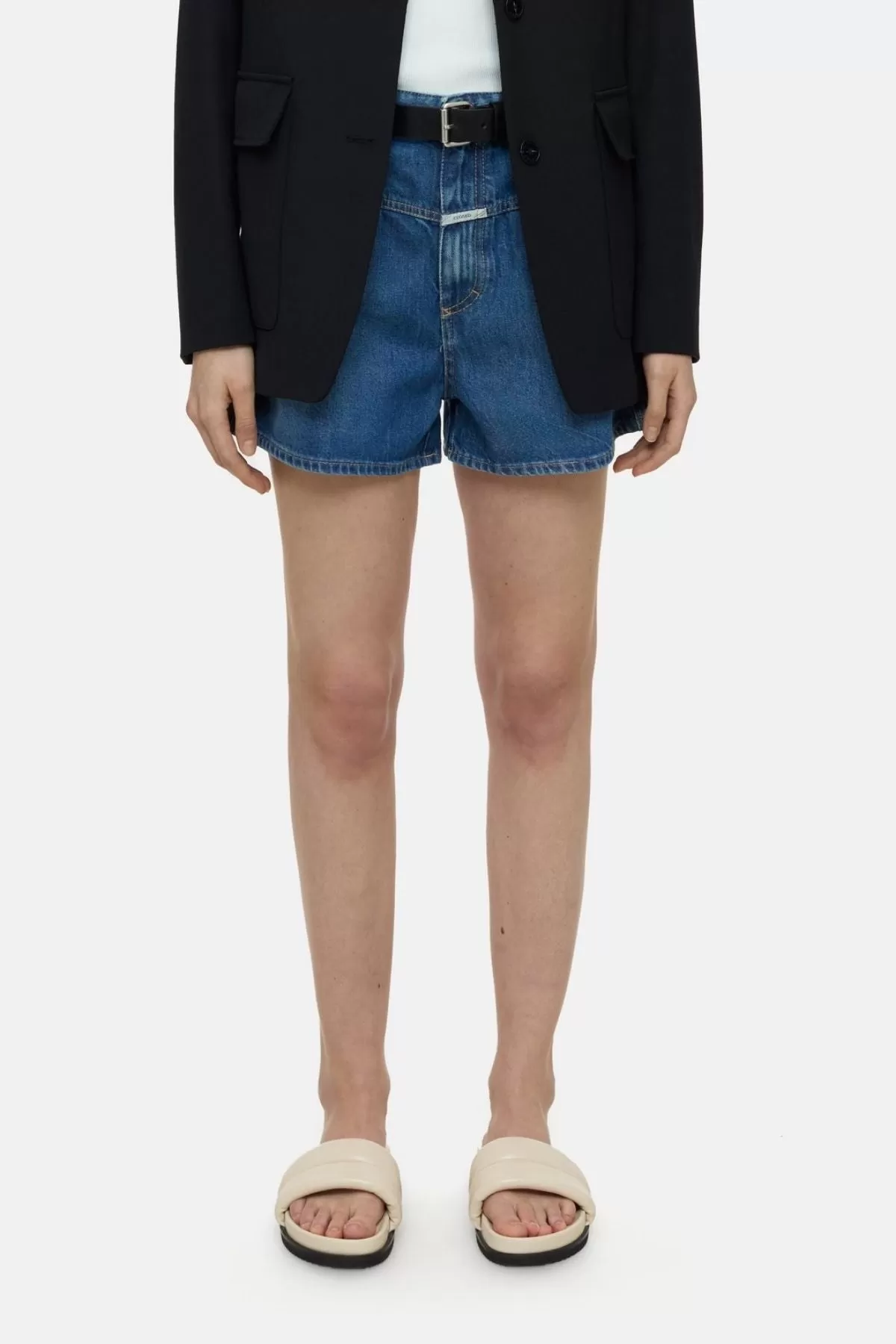 Closed Jocy X Denim Short - Mid Blue