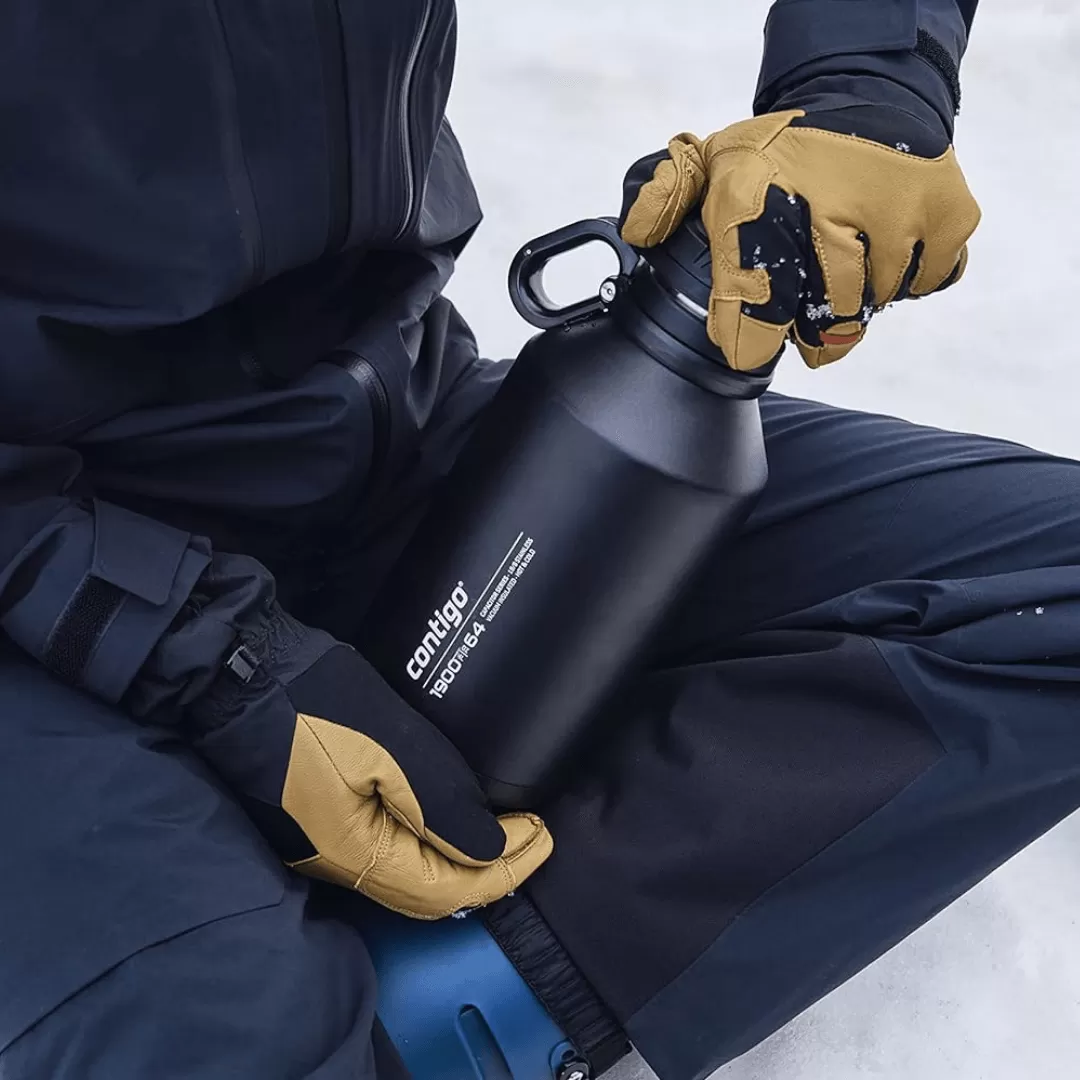 Contigo Grand SS Thermalock Vakumlu Termos 1.9 L Siyah