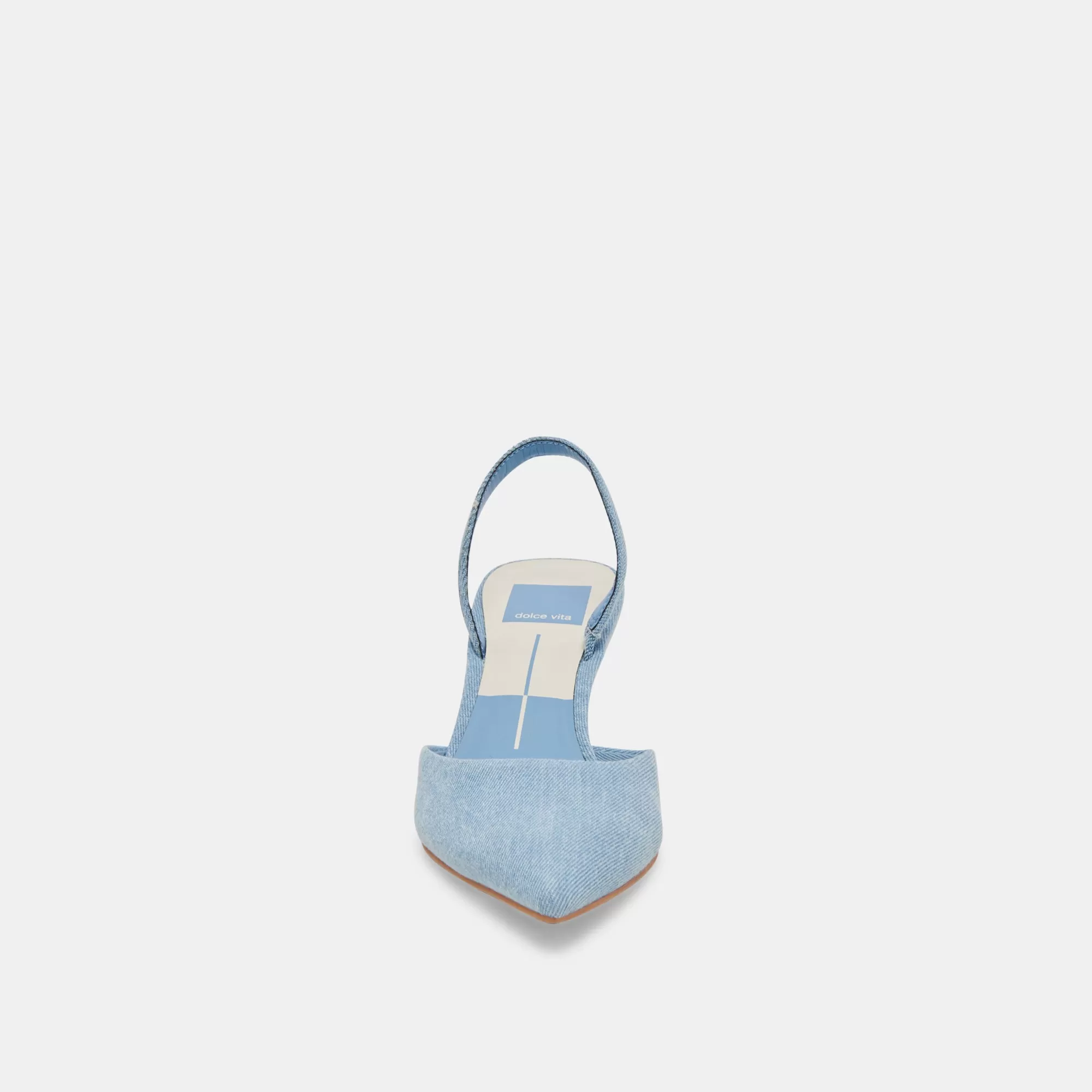 CORSA HEELS BLUE DENIM