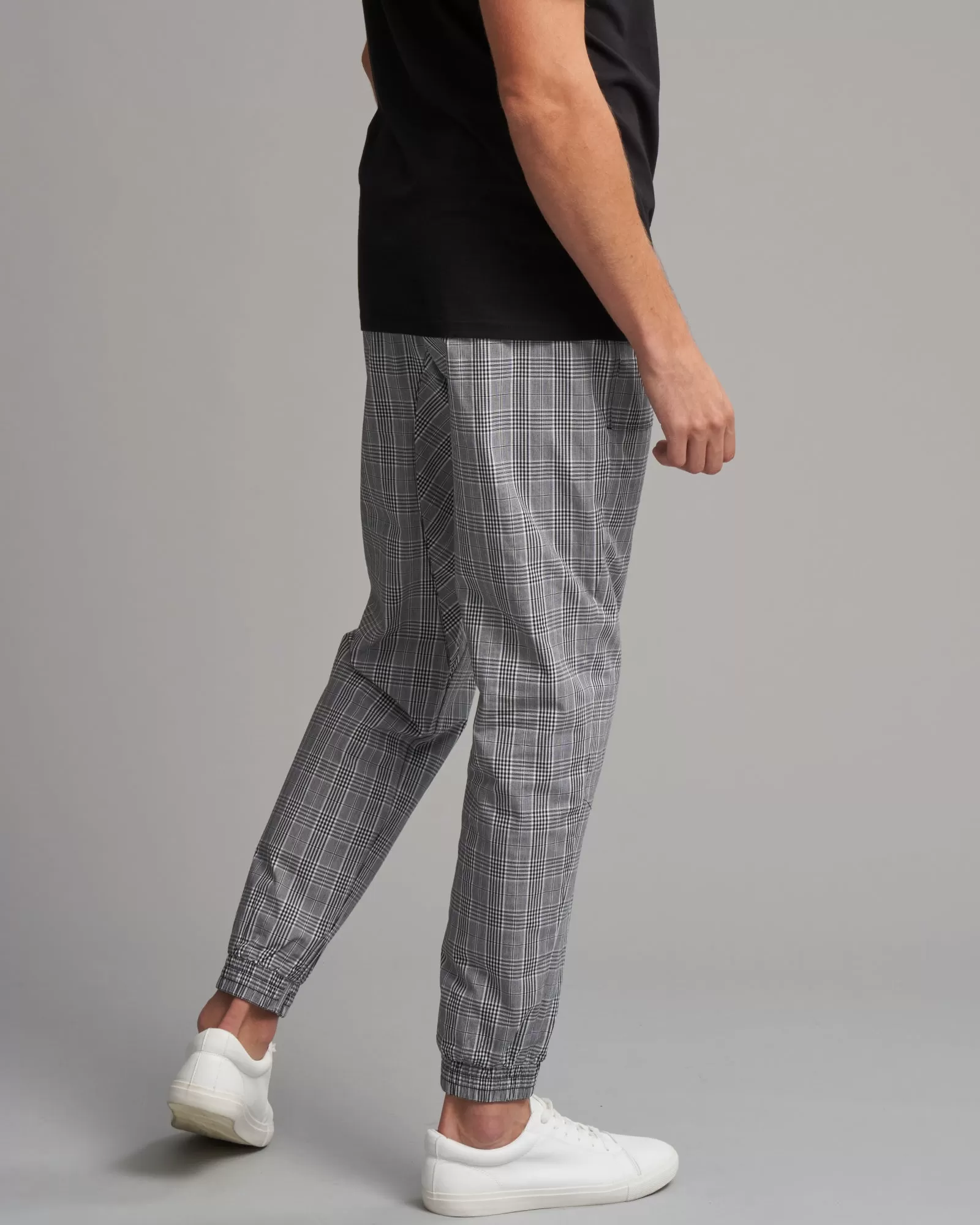 COTTON PLAID FREELANCE JOGGER