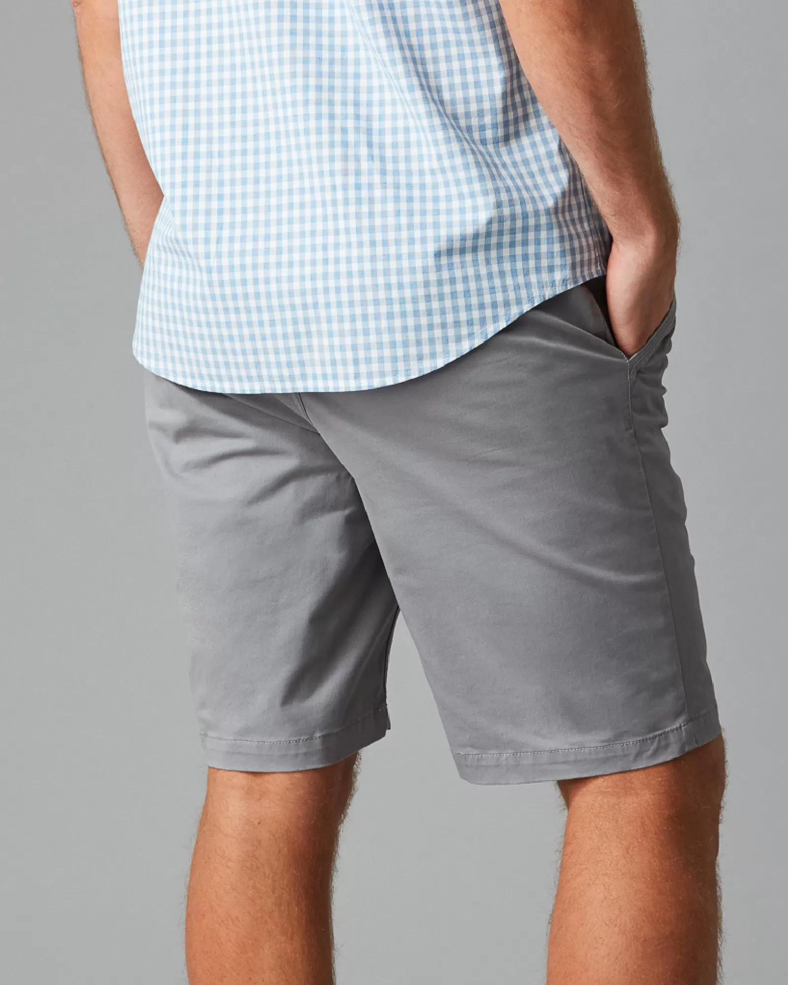 COTTON STRETCH CHINO SHORT