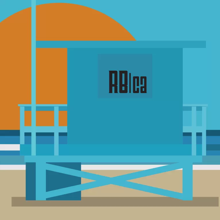 Custom Lifeguard Tower Graphic Print