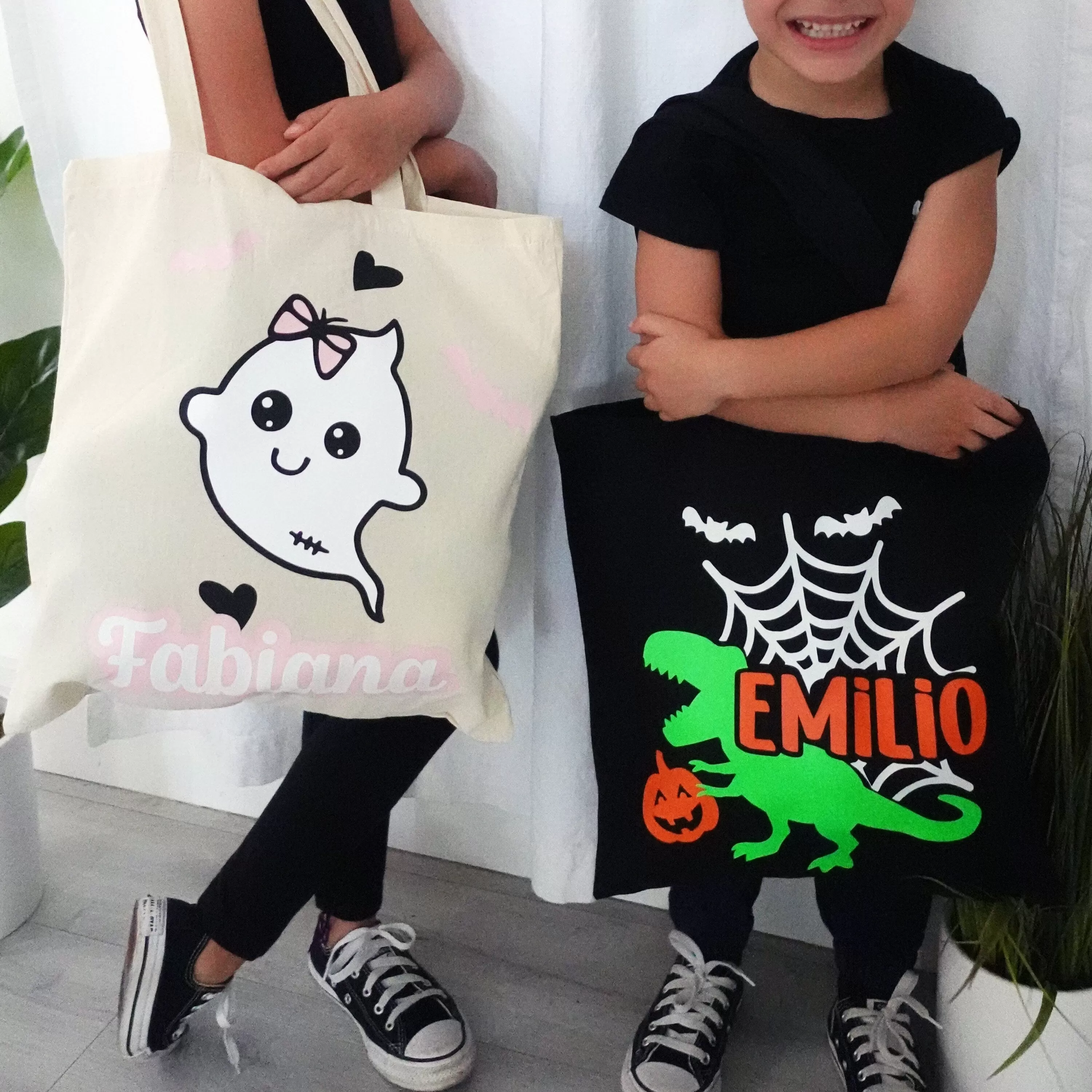 Custom Trick or Treat Tote Bag