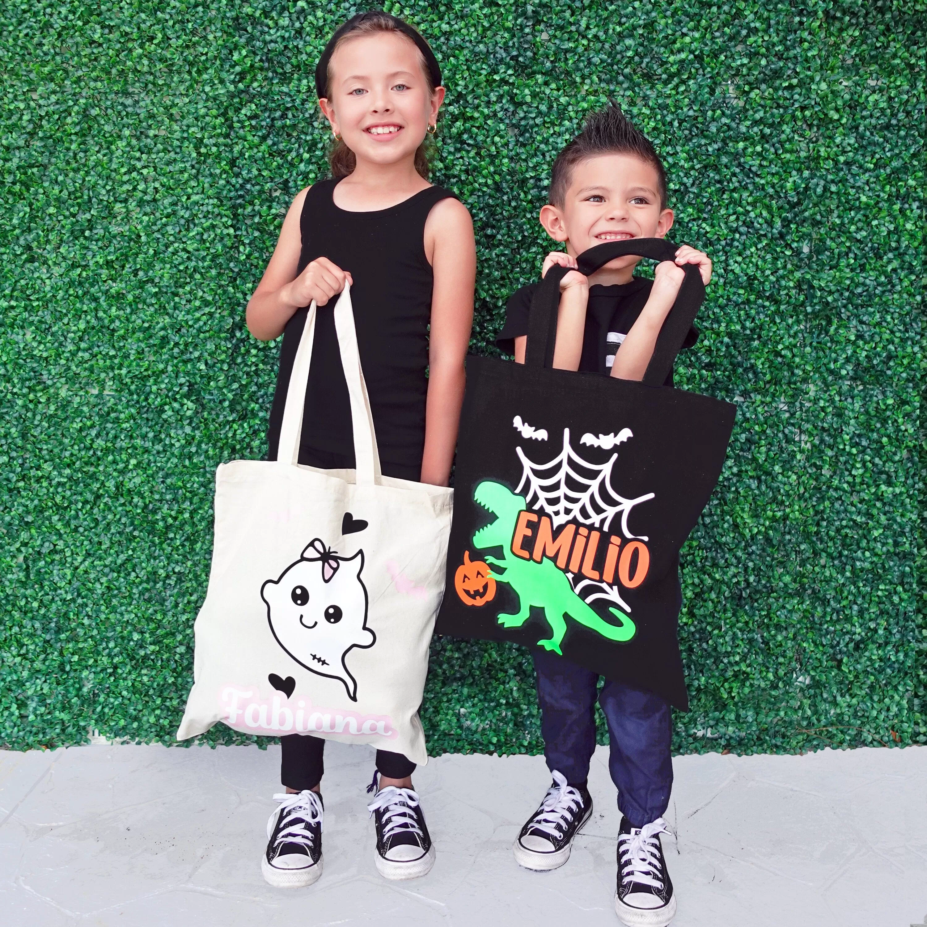 Custom Trick or Treat Tote Bag