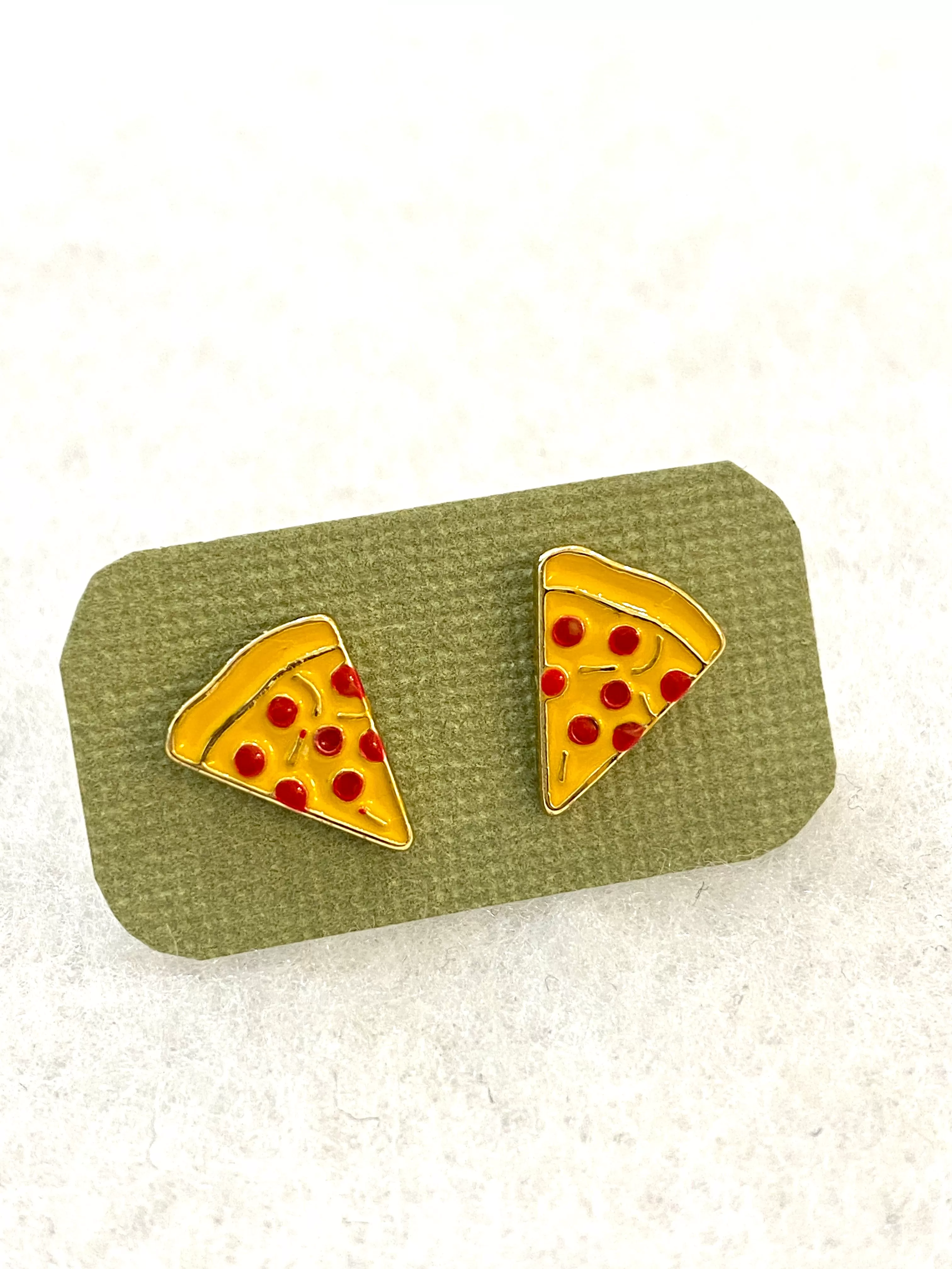 Cute Pizza Stud Earrings